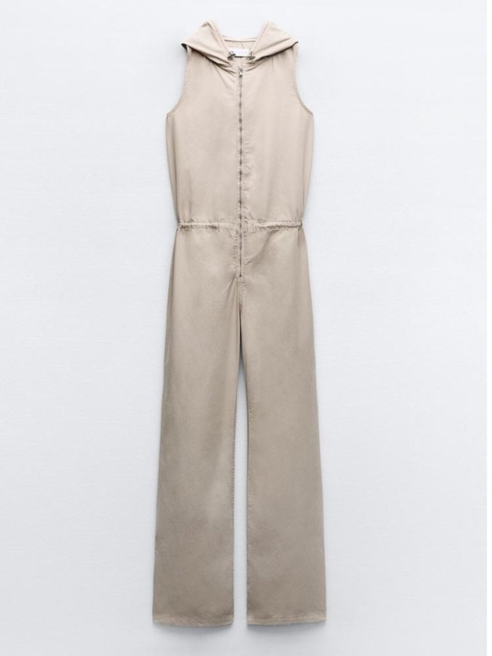 NWOT - Zara - Technical Hooded Jumpsuit - Size Medium